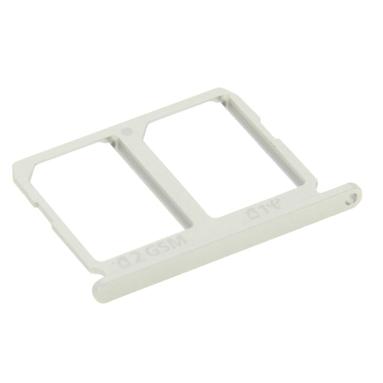 Silver 2 SIM Card Tray for Samsung Galaxy S6 - Replacement Part, Professional Installation Recommended