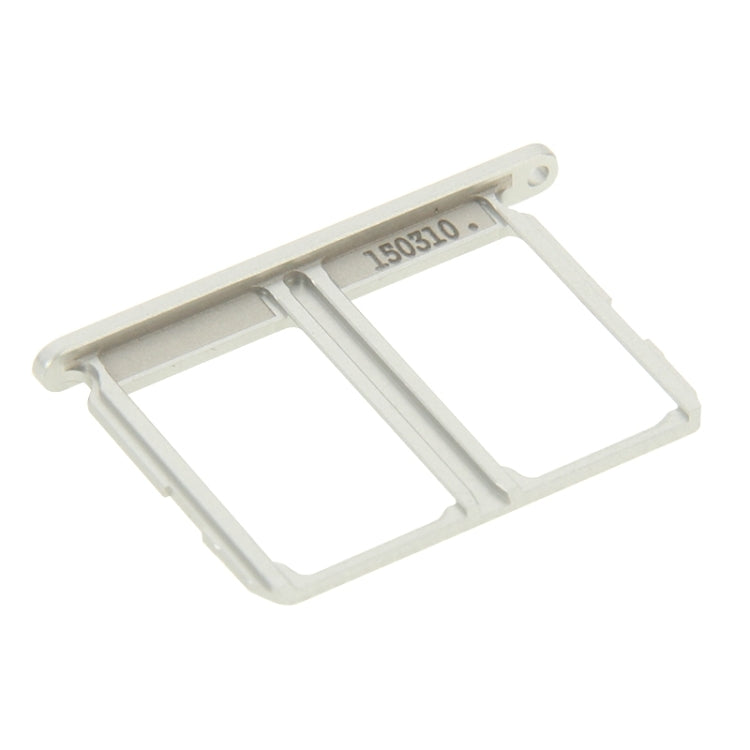 Silver 2 SIM Card Tray for Samsung Galaxy S6 - Replacement Part, Professional Installation Recommended