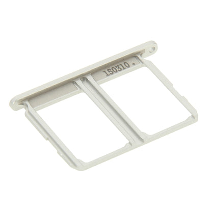 Silver 2 SIM Card Tray for Samsung Galaxy S6 - Replacement Part, Professional Installation Recommended