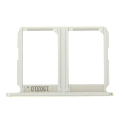 Silver 2 SIM Card Tray for Samsung Galaxy S6 - Replacement Part, Professional Installation Recommended