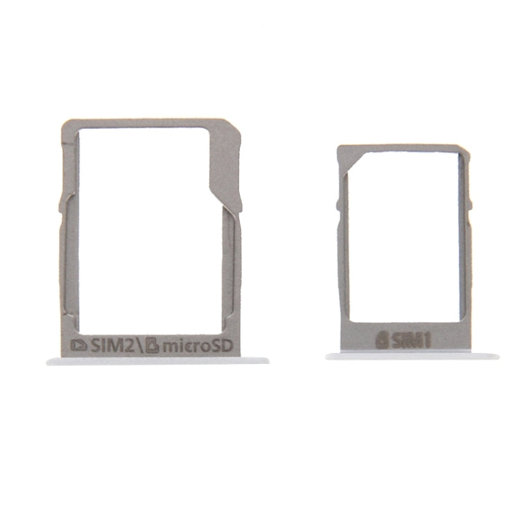 White SIM Card Tray & Micro SD Card Tray for Samsung Galaxy A3 (A300), A5 (A500), A7 (A700) - Replacement Part