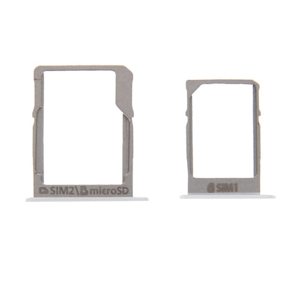 White SIM Card Tray & Micro SD Card Tray for Samsung Galaxy A3 (A300), A5 (A500), A7 (A700) - Replacement Part