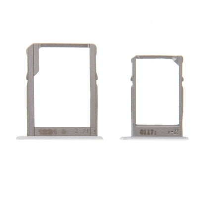 White SIM Card Tray & Micro SD Card Tray for Samsung Galaxy A3 (A300), A5 (A500), A7 (A700) - Replacement Part