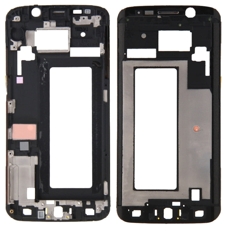 High-Quality Front Housing LCD Frame Bezel Plate for Samsung Galaxy S6 Edge / G925 - Replacement Part