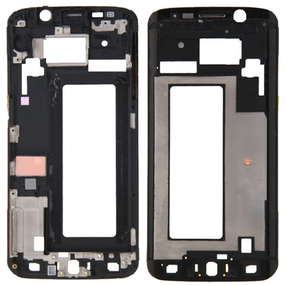 High-Quality Front Housing LCD Frame Bezel Plate for Samsung Galaxy S6 Edge / G925 - Replacement Part