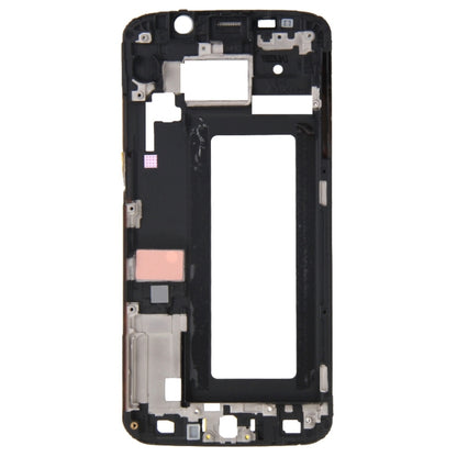 High-Quality Front Housing LCD Frame Bezel Plate for Samsung Galaxy S6 Edge / G925 - Replacement Part