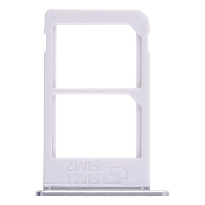 Silver Double SIM Card Tray for Samsung Galaxy Note 5 (N920) - Compatible Replacement Accessory