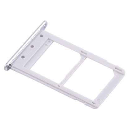 Silver Double SIM Card Tray for Samsung Galaxy Note 5 (N920) - Compatible Replacement Accessory