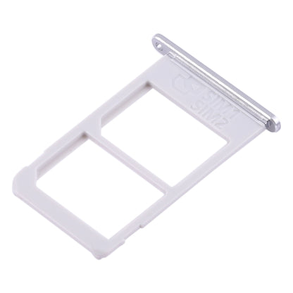 Silver Double SIM Card Tray for Samsung Galaxy Note 5 (N920) - Compatible Replacement Accessory
