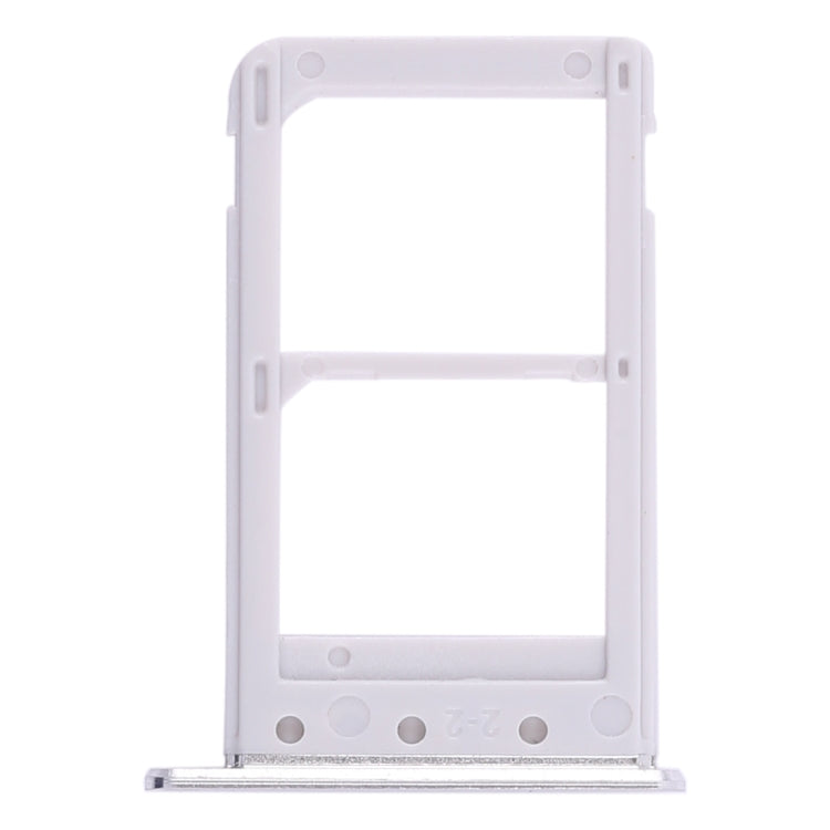 White Dual SIM Card Tray for Samsung Galaxy Note 5 (N920) - Compatible Replacement Part