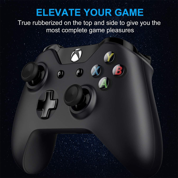 10 Pack of Black 3D Analog Joystick Caps for Xbox One Controller - High Quality Replacement Parts