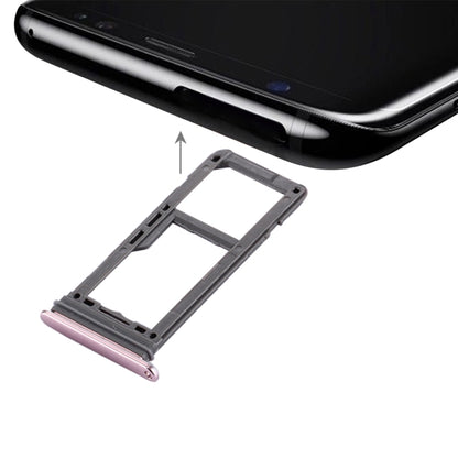 High-Quality Pink SIM Card Tray & Micro SD Tray for Samsung Galaxy S8 - Replacement Parts