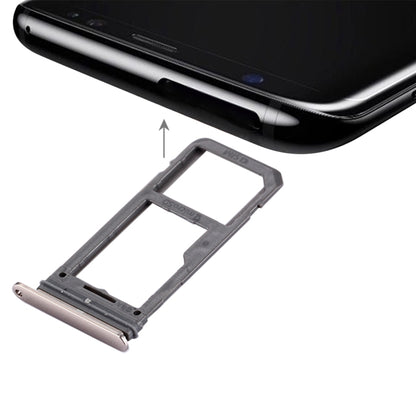 Gold SIM Card Tray & Micro SD Tray for Samsung Galaxy S8 - High Quality Replacement Part
