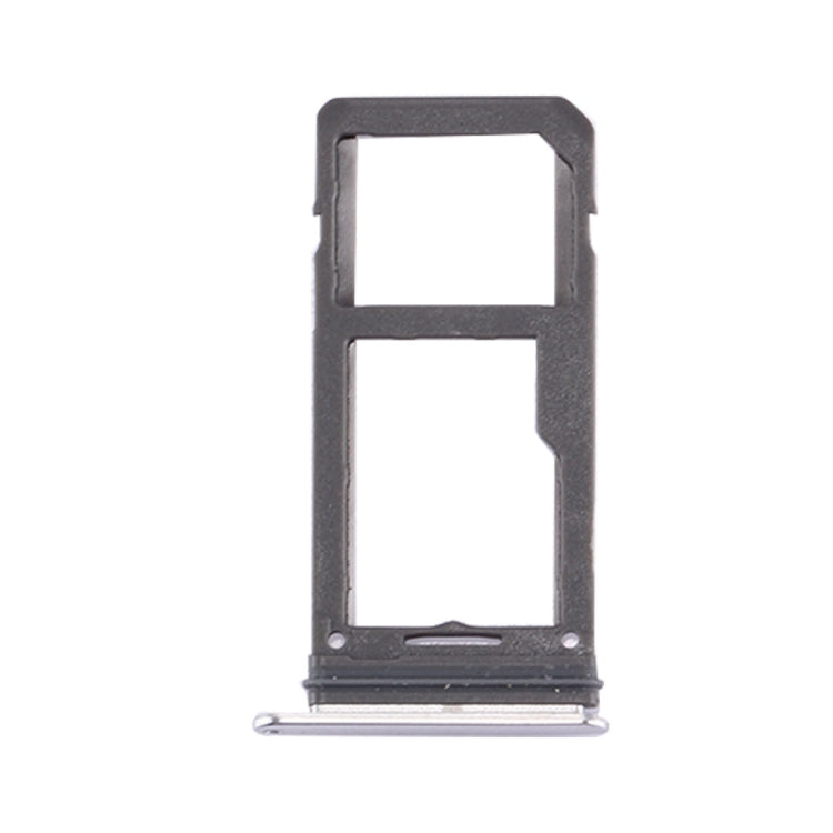 Silver SIM Card Tray & Micro SD Tray for Samsung Galaxy S8 - High Quality Replacement Part
