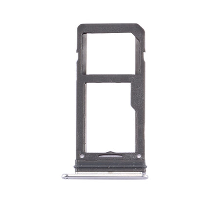 Silver SIM Card Tray & Micro SD Tray for Samsung Galaxy S8 - High Quality Replacement Part