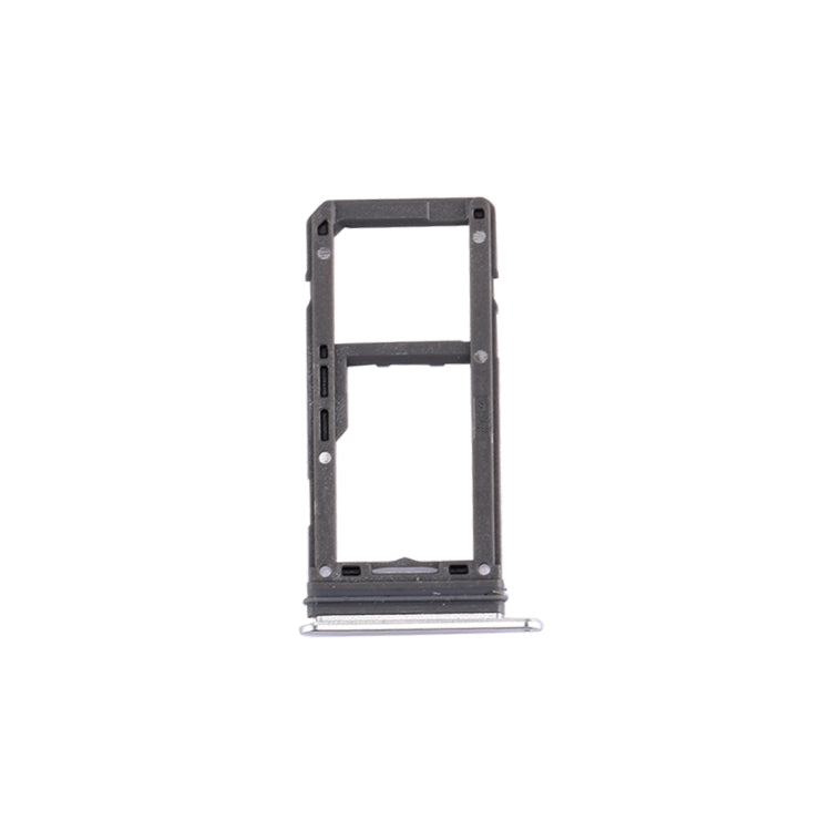 Silver SIM Card Tray & Micro SD Tray for Samsung Galaxy S8 - High Quality Replacement Part