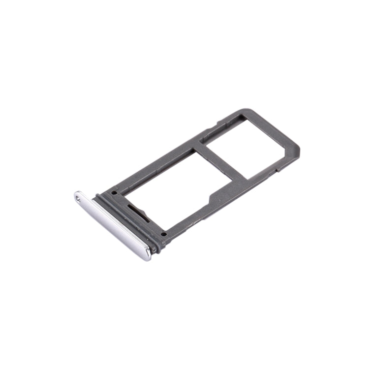 Silver SIM Card Tray & Micro SD Tray for Samsung Galaxy S8 - High Quality Replacement Part
