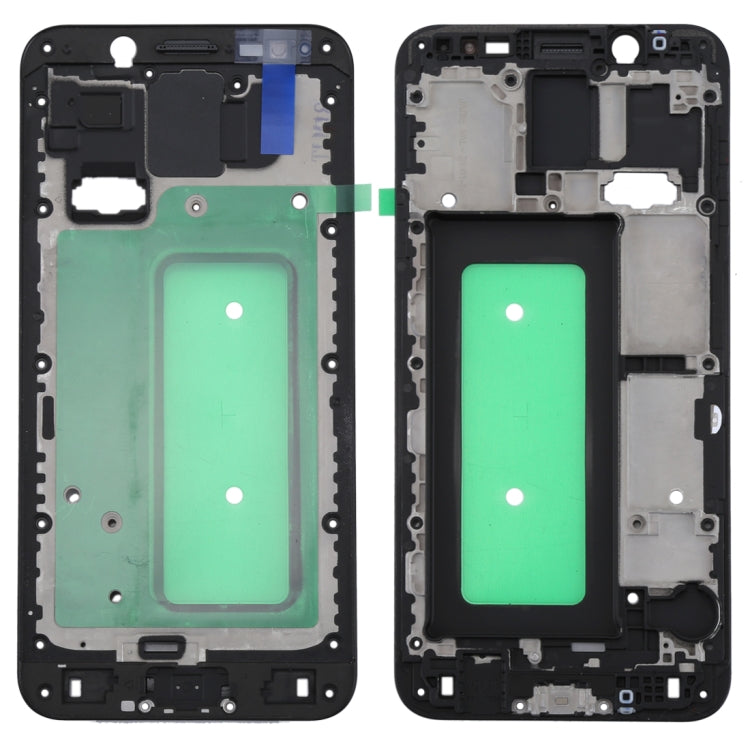 Samsung Galaxy C8 (C710) Black Front Housing LCD Frame Bezel Plate Replacement - High Quality Component