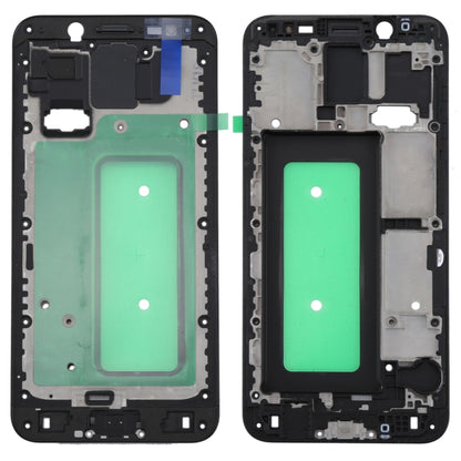 Samsung Galaxy C8 (C710) Black Front Housing LCD Frame Bezel Plate Replacement - High Quality Component