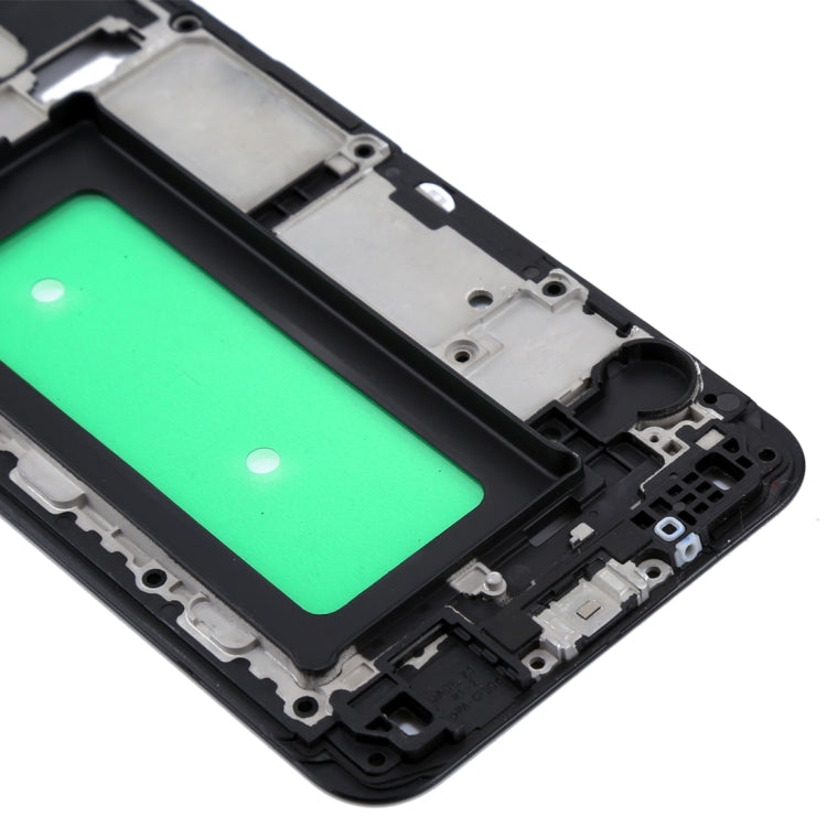 Samsung Galaxy C8 (C710) Black Front Housing LCD Frame Bezel Plate Replacement - High Quality Component