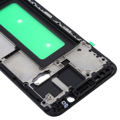 Samsung Galaxy C8 (C710) Black Front Housing LCD Frame Bezel Plate Replacement - High Quality Component