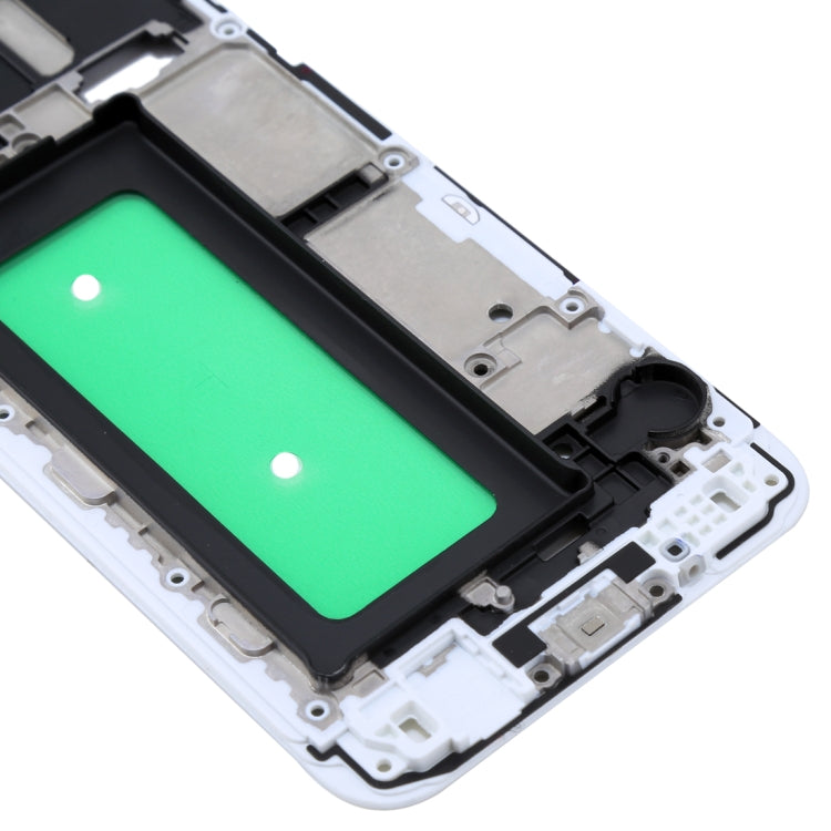 Samsung Galaxy C8 (C710) White Front Housing LCD Frame Bezel Plate Replacement - High Quality