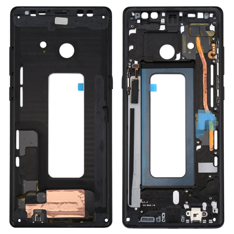 Samsung Galaxy Note 8 / N950 Black Front Housing LCD Frame Bezel Plate Replacement - High Quality