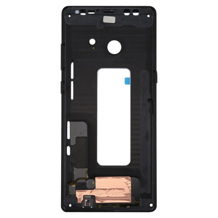 Samsung Galaxy Note 8 / N950 Black Front Housing LCD Frame Bezel Plate Replacement - High Quality