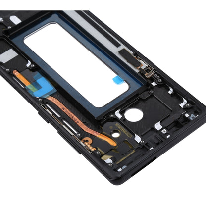 Samsung Galaxy Note 8 / N950 Black Front Housing LCD Frame Bezel Plate Replacement - High Quality