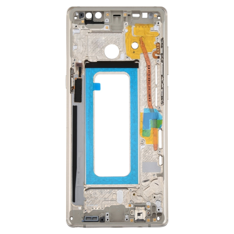 Samsung Galaxy Note 8 / N950 Gold Front Housing LCD Frame Bezel Plate Replacement - High Quality