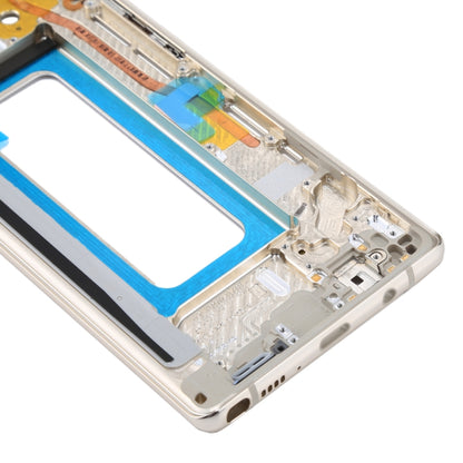 Samsung Galaxy Note 8 / N950 Gold Front Housing LCD Frame Bezel Plate Replacement - High Quality