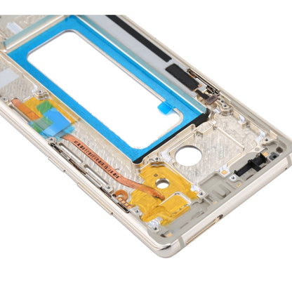 Samsung Galaxy Note 8 / N950 Gold Front Housing LCD Frame Bezel Plate Replacement - High Quality