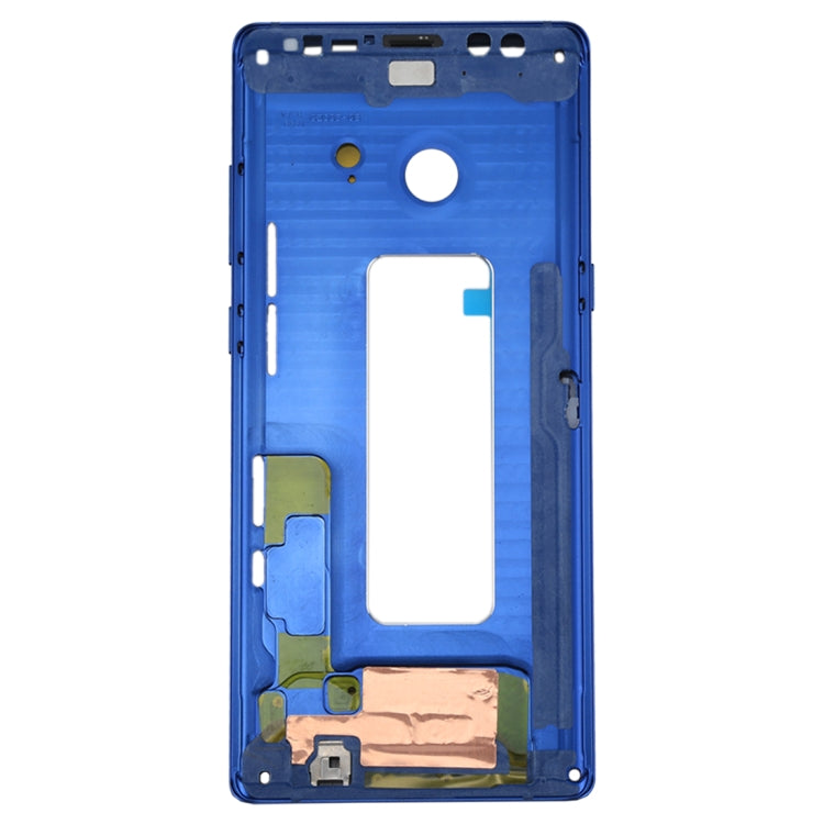 Samsung Galaxy Note 8 / N950 Front Housing LCD Frame Bezel Plate Replacement (Blue) - High Quality