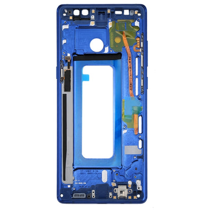 Samsung Galaxy Note 8 / N950 Front Housing LCD Frame Bezel Plate Replacement (Blue) - High Quality