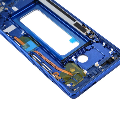 Samsung Galaxy Note 8 / N950 Front Housing LCD Frame Bezel Plate Replacement (Blue) - High Quality