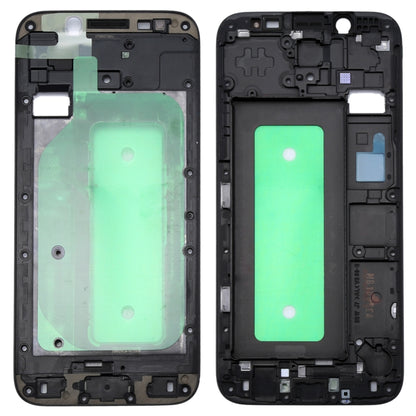 Samsung Galaxy J730 Front Housing LCD Frame Bezel Plate Replacement (Black) - High Quality, Compatible with Galaxy J7 (2017)