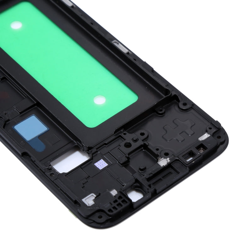 Samsung Galaxy J730 Front Housing LCD Frame Bezel Plate Replacement (Black) - High Quality, Compatible with Galaxy J7 (2017)