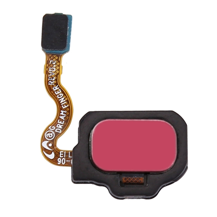 Red Fingerprint Button Flex Cable for Samsung Galaxy S8/S8+ - 0.01kg, Compact Size, Compatible Replacement