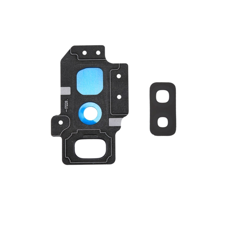 10pcs Black Camera Lens Cover Replacement for Samsung Galaxy S9+ / G9650 - High Quality Repair Parts