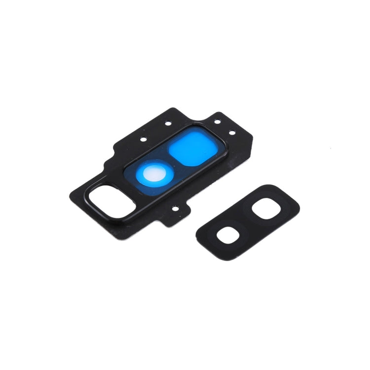 10pcs Black Camera Lens Cover Replacement for Samsung Galaxy S9+ / G9650 - High Quality Repair Parts
