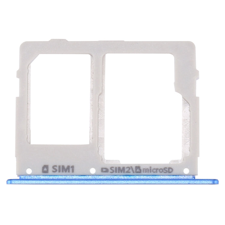 Samsung Galaxy C7 Pro / C7010 & C5 Pro / C5010 SIM Card + Micro SD Card Tray (Blue) - High Quality Replacement