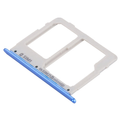 Samsung Galaxy C7 Pro / C7010 & C5 Pro / C5010 SIM Card + Micro SD Card Tray (Blue) - High Quality Replacement