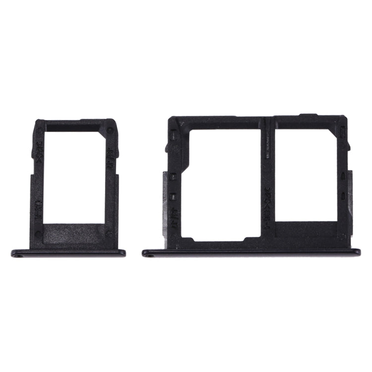 SIM Card & Micro SD Card Tray for Galaxy J3/J5/J7 (2017) Single SIM / J330/J530/J730 - Black Replacement
