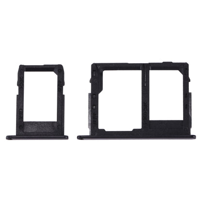 SIM Card & Micro SD Card Tray for Galaxy J3/J5/J7 (2017) Single SIM / J330/J530/J730 - Black Replacement