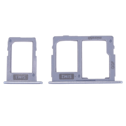 SIM Card Tray & Micro SD Card Tray for Samsung Galaxy J3 (2017) J330, J5 (2017) J530, J7 (2017) J730 - Blue