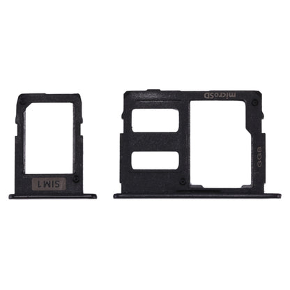 Black SIM Card Tray & Micro SD Card Tray for Samsung Galaxy J3/J5/J7 (2017) Single SIM Models (J330, J530, J730)