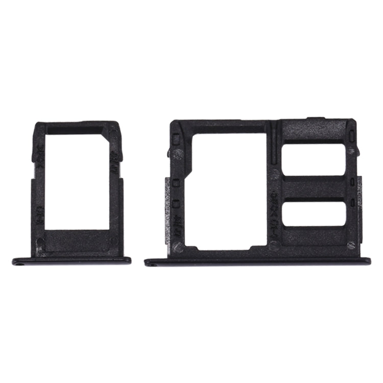 Black SIM Card Tray & Micro SD Card Tray for Samsung Galaxy J3/J5/J7 (2017) Single SIM Models (J330, J530, J730)
