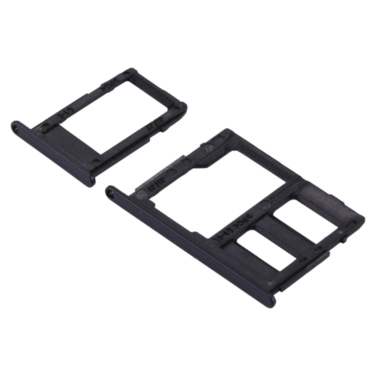 Black SIM Card Tray & Micro SD Card Tray for Samsung Galaxy J3/J5/J7 (2017) Single SIM Models (J330, J530, J730)