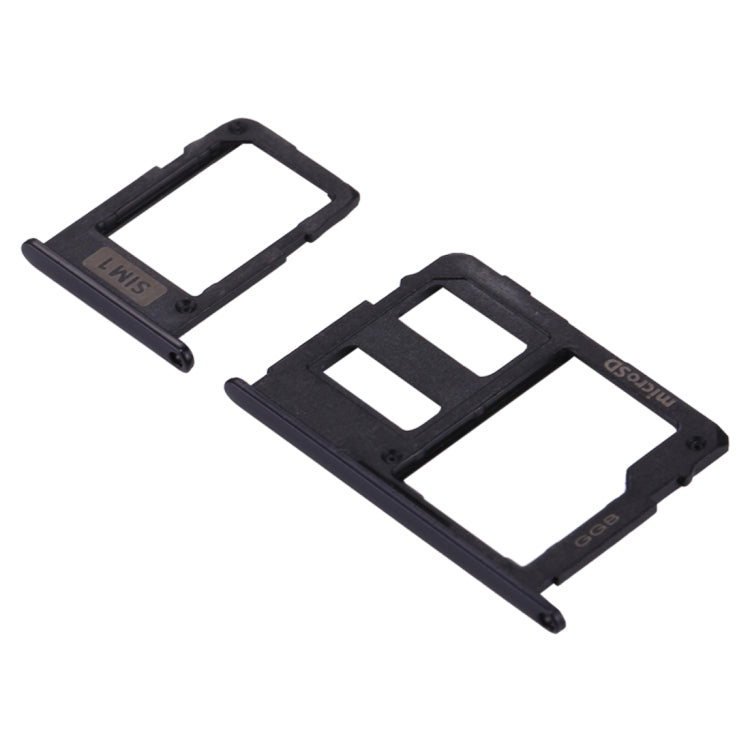 Black SIM Card Tray & Micro SD Card Tray for Samsung Galaxy J3/J5/J7 (2017) Single SIM Models (J330, J530, J730)
