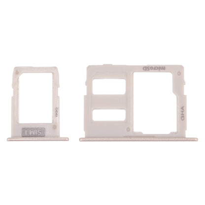 Gold SIM Card Tray + Micro SD Card Tray for Samsung Galaxy J3/J5/J7 (2017) Single SIM Models (J330/J530/J730)